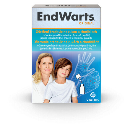 EndWarts ORIGINAL Solution pour l'élimination des verrues 5 ml