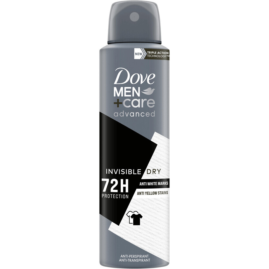 Dove Men+Care Advanced Invisible Dry Antiperspirant Spray 150 ml