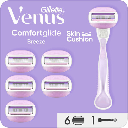 Rasoir Gillette Venus ComfortGlide 6 pièces