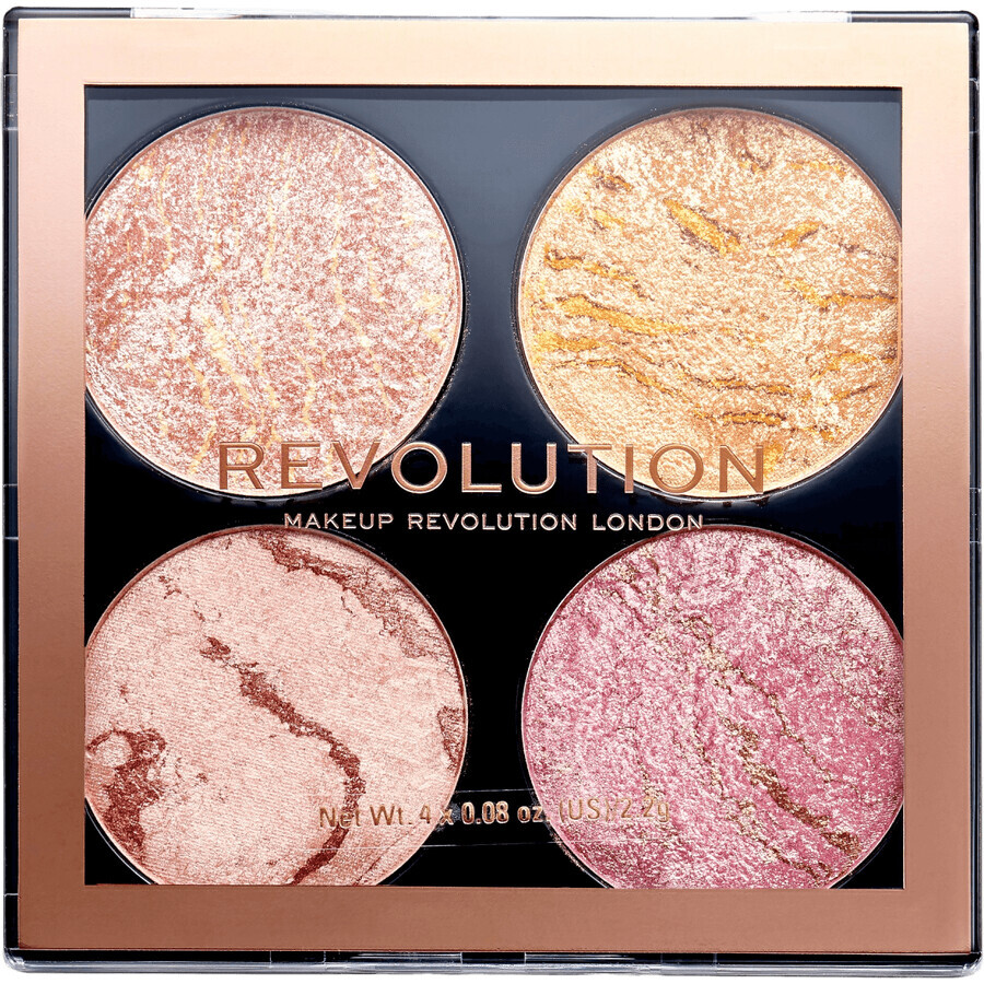 Revolution Cheek Kit Fresh Perspective 4 x 2.2g Paleta de mejillas Fresh Perspective 4 x 2.2g