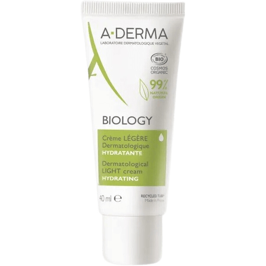 A-Derma BIOLOGY Crema idratante dermatologica leggera 40 ml