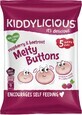 Kiddylicious Biscuits aux fruits et l&#233;gumes Framboise et betterave 5 x 6 g