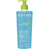 Bioderma Sébium Gel moussant nettoyant pour peaux mixtes et grasses 500 ml