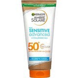 Garnier Ambre Solaire Sensitive Advanced Sunscreen Lotion, zeer hoge bescherming voor de lichtgevoelige huid, SPF 50+, 175 ml