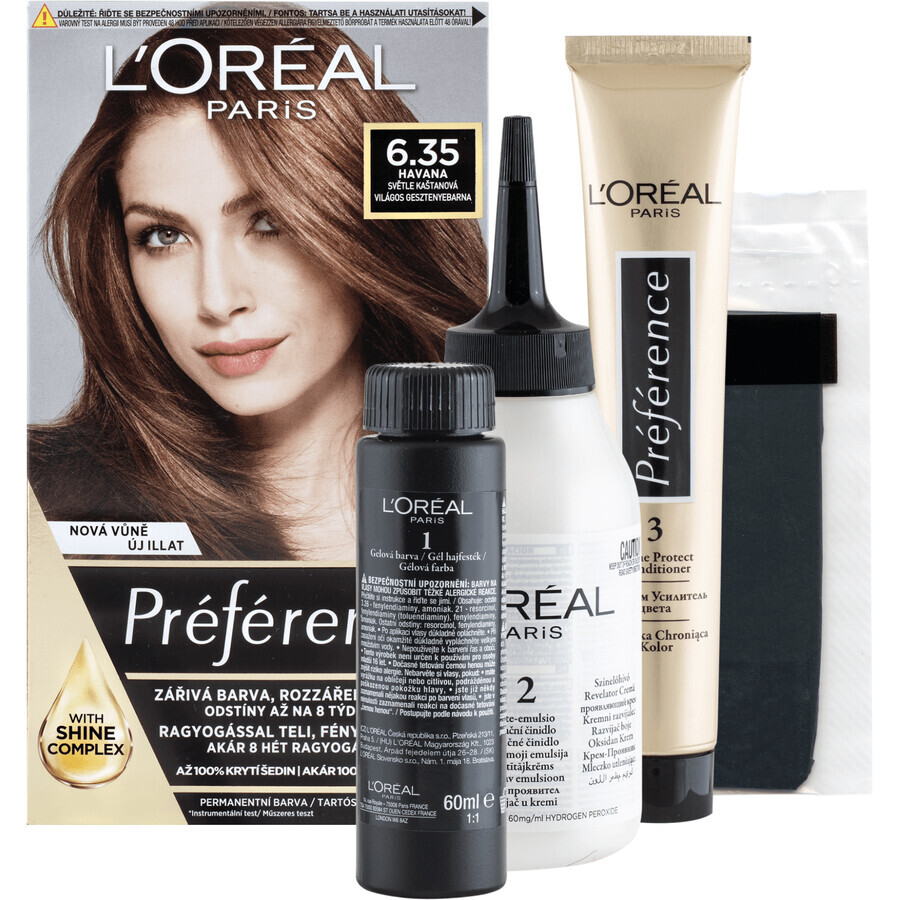 L'Oréal Paris Hair Colour Récital Preference 6.35/A3 Havana