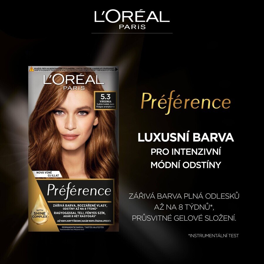 L'Oréal Paris Hair Colour Récital Preference 6.35/A3 Havana