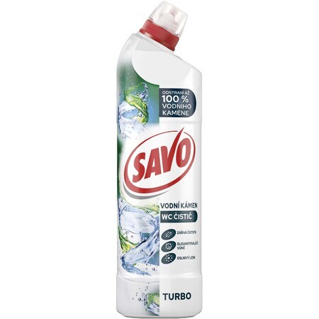 Savo Turbo Gel anti-calcaire pour toilettes 700 ml