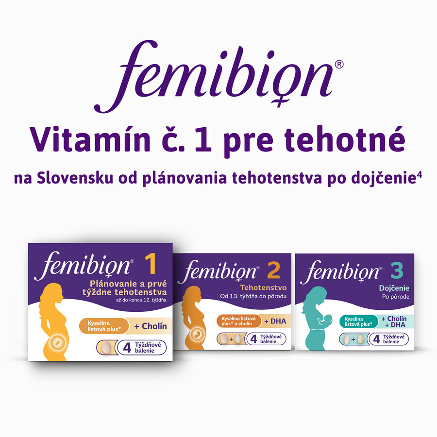 Femibion 1 Planning and first weeks of pregnancy, 56 tablets