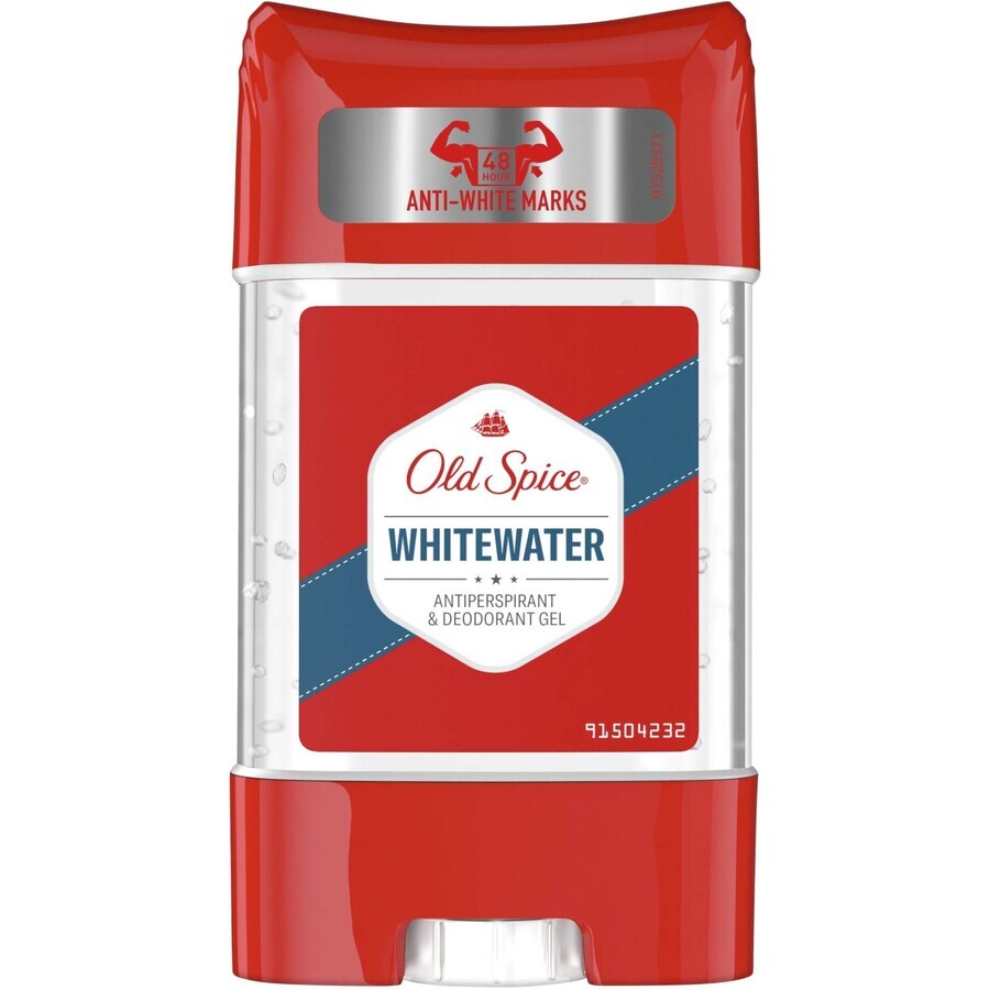 Old Spice Whitewater Gel Deodorant avec parfum frais 70 ml