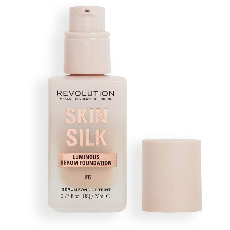 Revolution Skin Silk Serum Base de maquillaje F6 23 ml