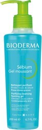 Bioderma S&#233;bium Gel moussant nettoyant pour peaux mixtes et grasses 200 ml