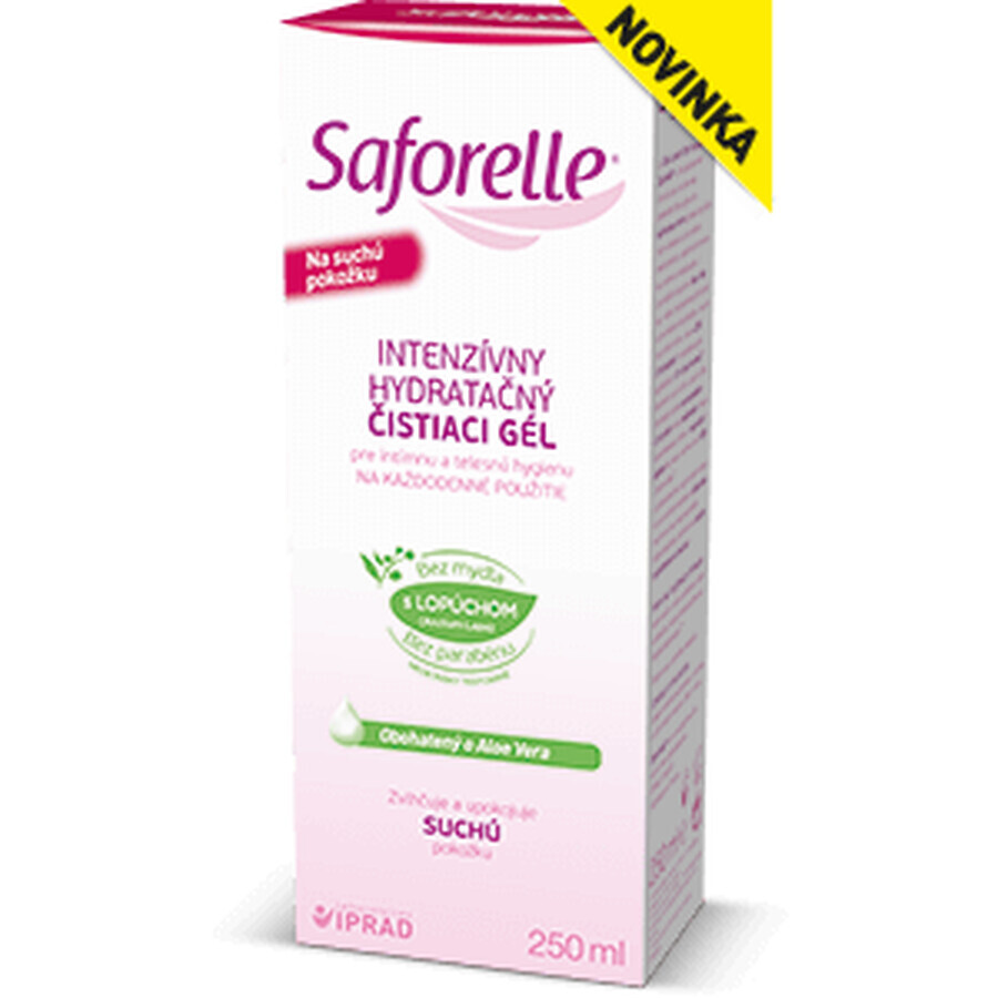 Saforelle Gel nettoyant hydratant intensif à la bardane 250 ml