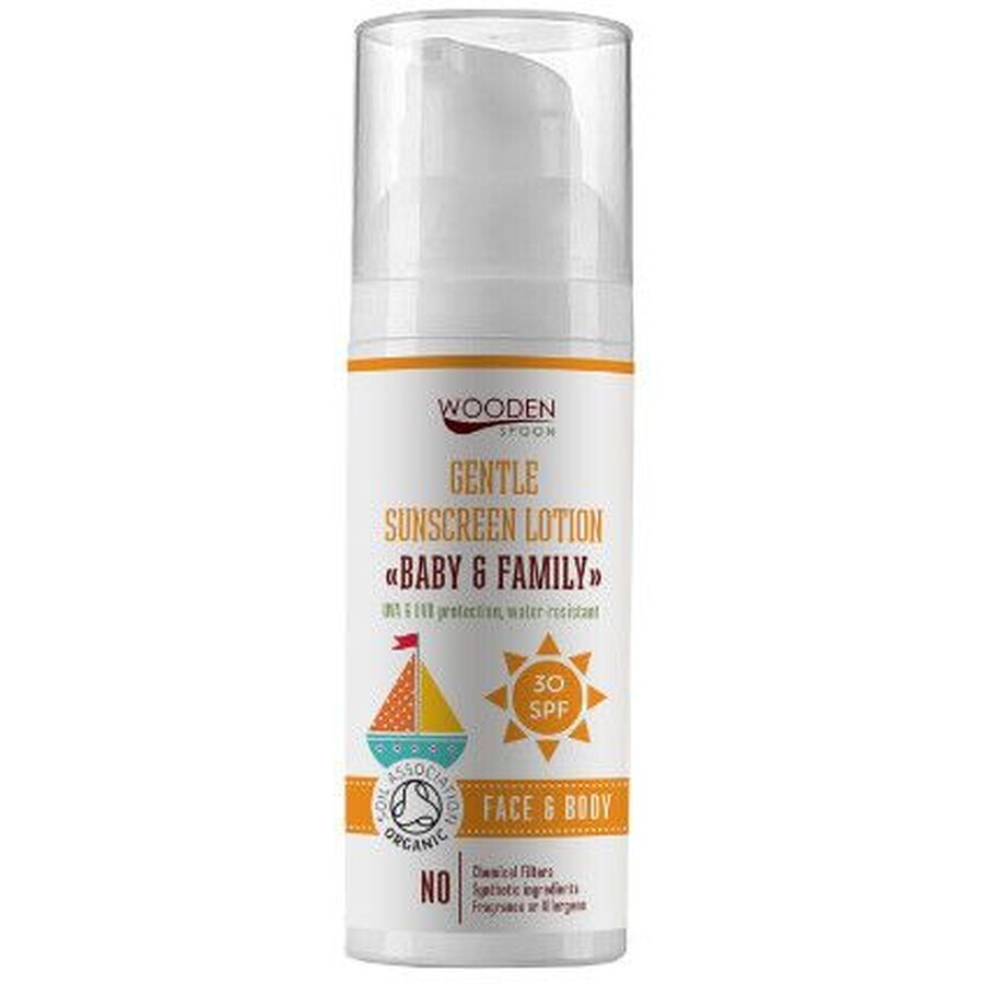 Wooden Spoon Baby & Family Sunscreen Body Lotion SPF30, 50 ml