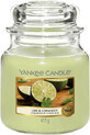 Yankee Candle Classic Bougie aromatique Classic Medium Lime &amp; Coriander 411 g