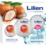 Lilien Gift Pack Face Cosmetics Argan Oil 3 x 250 ml