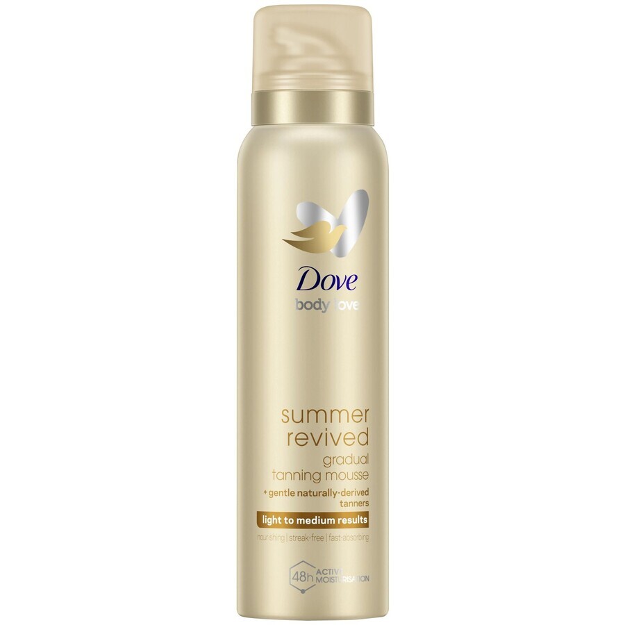 Dove Summer revived self-tanning body mousse Fair to medium 150 ml