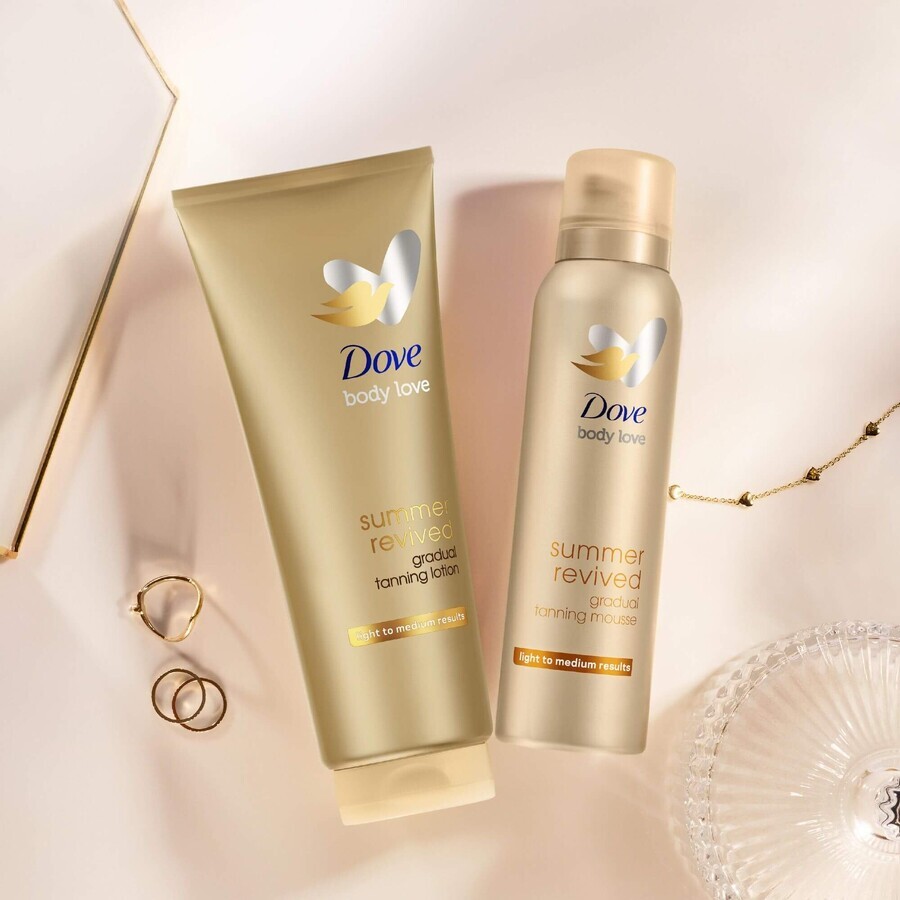 Dove Summer revived self-tanning body mousse Fair to medium 150 ml