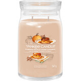 Bougie parfumée Yankee Candle Pumpkin Maple Creme Caramel 567 g