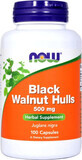 Now Foods Noix Noire 500mg 100 g&#233;lules