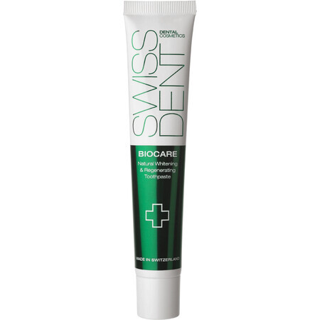 Swissdent Biocare dentifrice régénérant et éclaircissant 50 ml