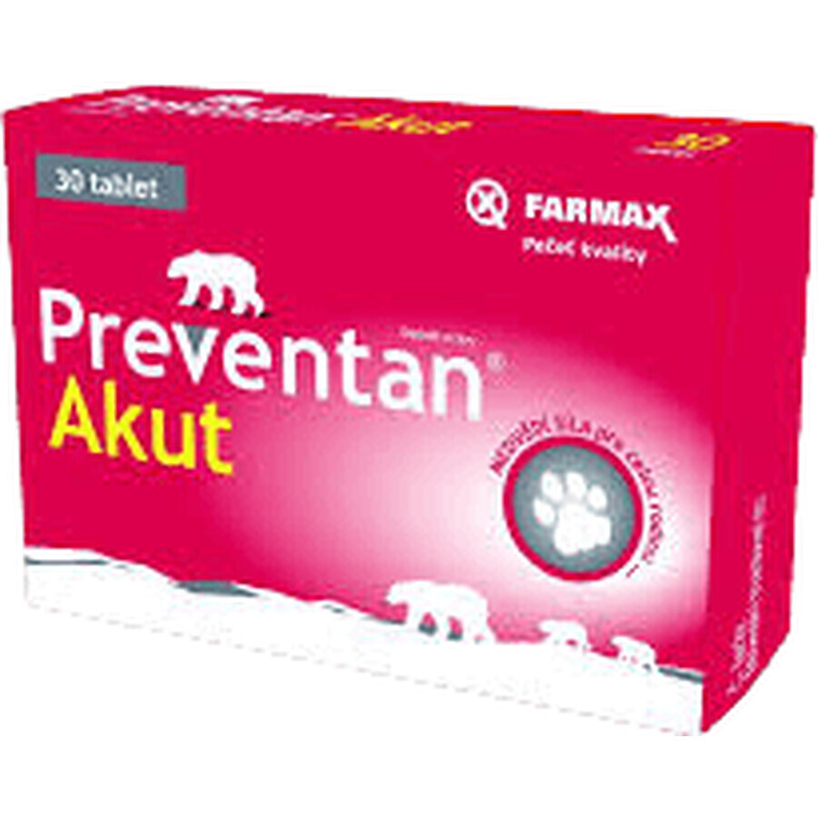 Preventan Farmax Akut 30 tablets