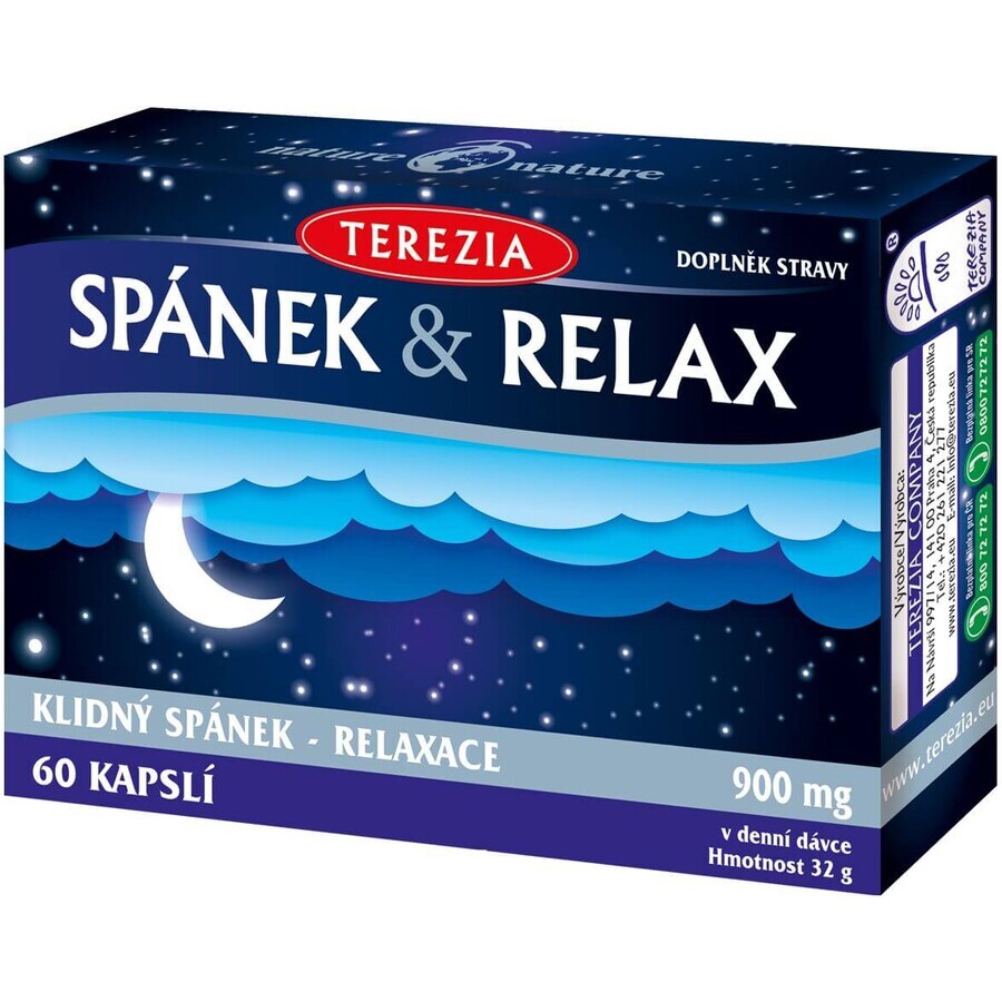 Terezia Sommeil et Relaxation 60 gélules