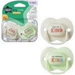 Tommee Tippee Suzetă CTN Silicone Any Time 0-6m 2 buc