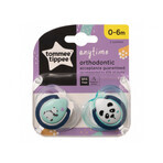 Tommee Tippee Suzetă CTN Silicone Any Time 0-6m 2 buc