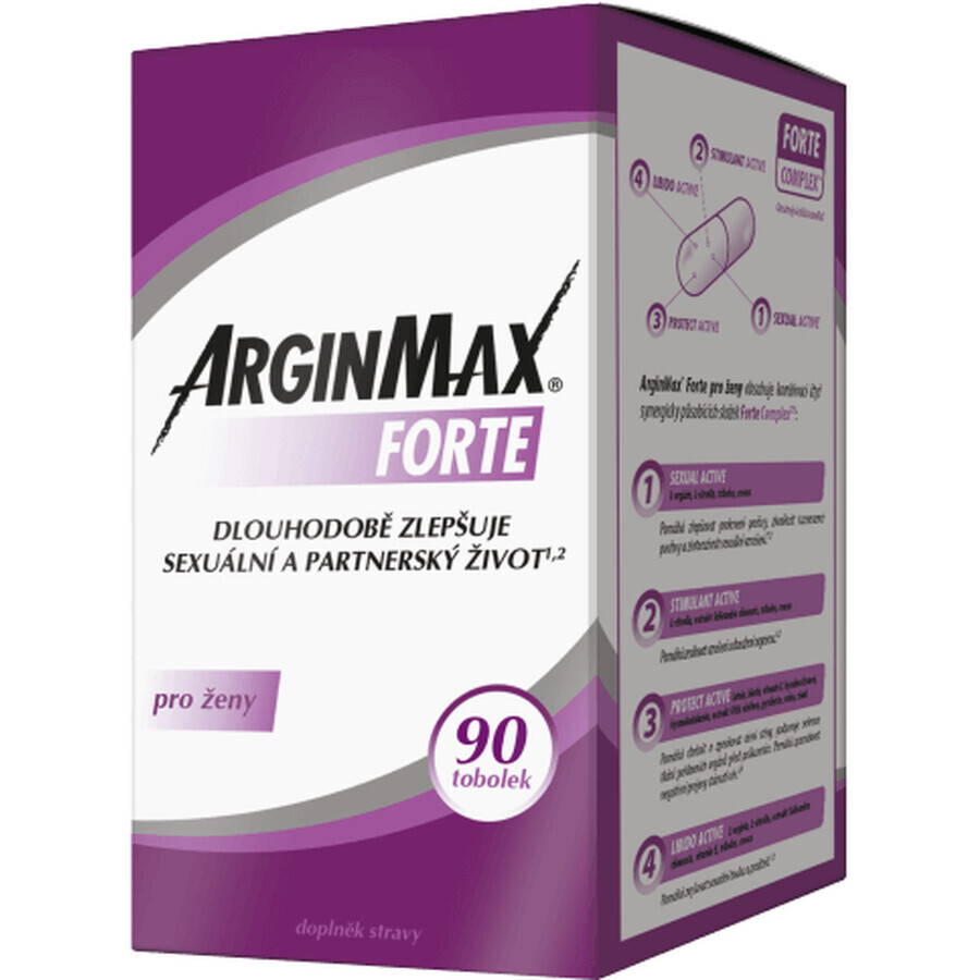 Arginmax Forte pour les femmes 90 gélules