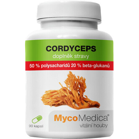 MycoMedica Cordyceps 50% 90 gélules