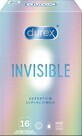 Durex Invisible Invisible Pr&#233;servatifs Extra Fins Extra Sensibles 16 pi&#232;ces