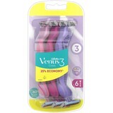 Gillette Venus Simply Venus3 Rasoir jetable Multicolore 6 pcs