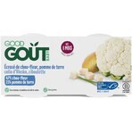 Good Goût Cabillaud bio au chou-fleur et aux pommes de terre 2 x 190 g