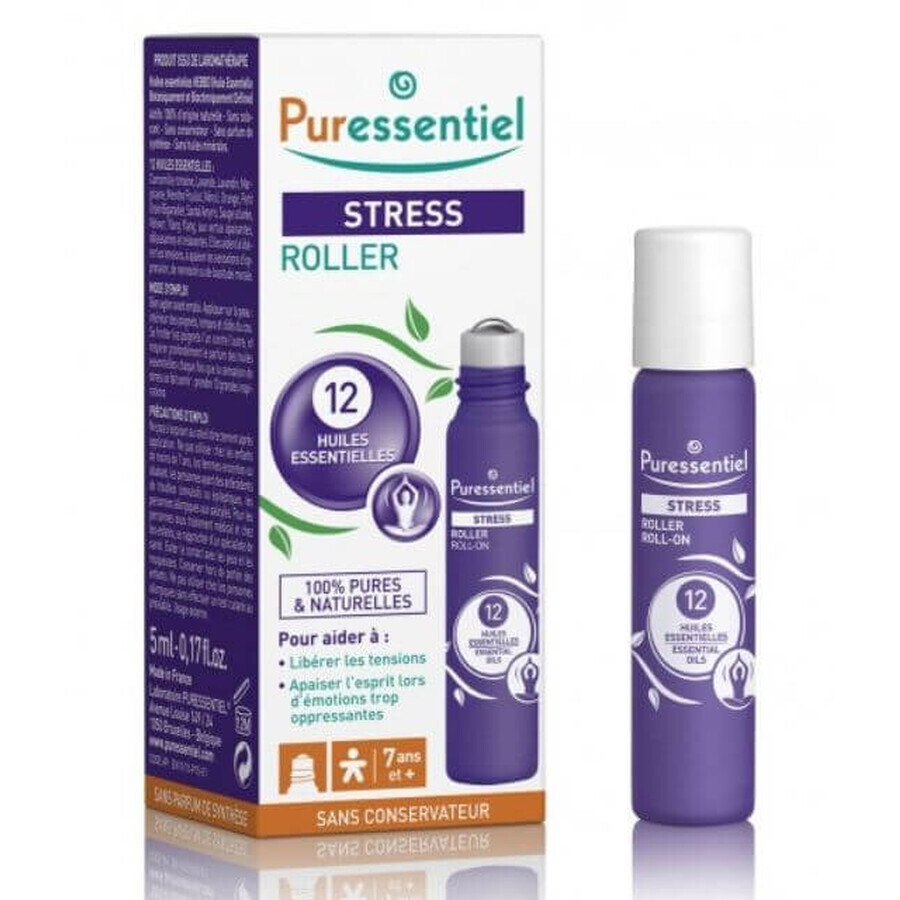 Puressentiel Roll - On Stress 12 huiles essentielles 5 ml