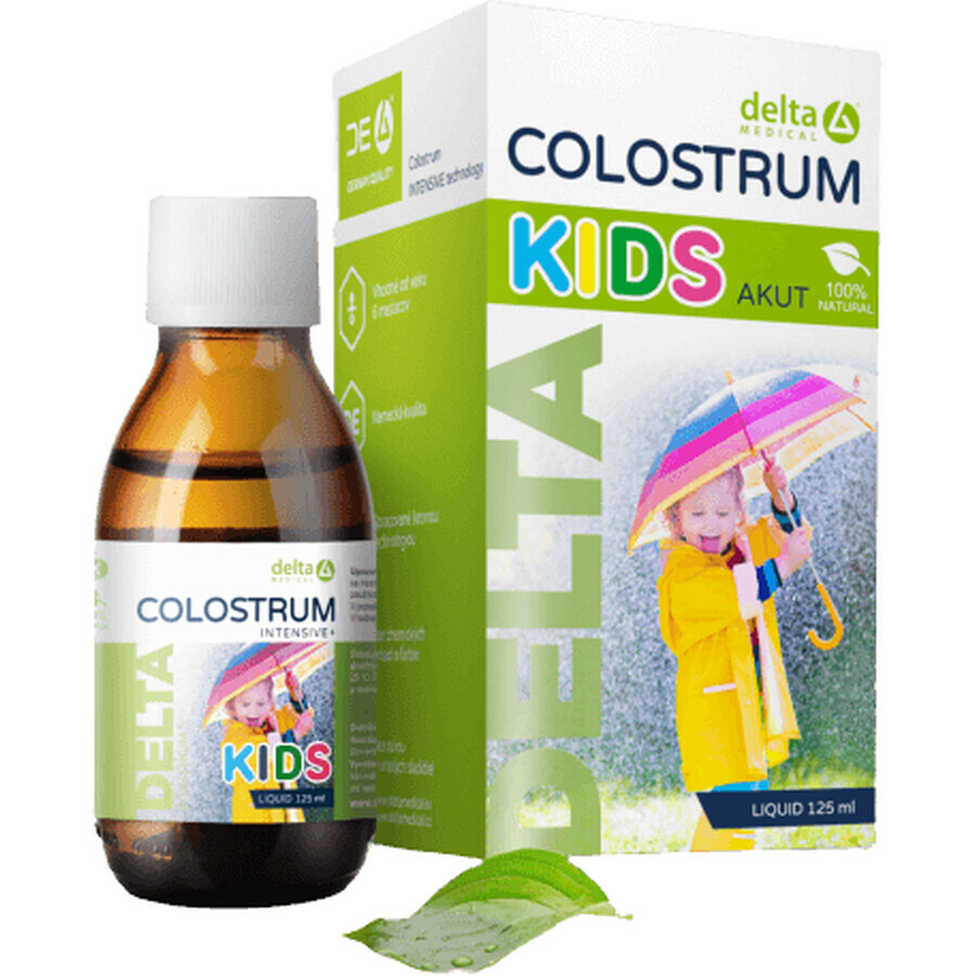 Delta Colostrum Siroop KIDS 100% NATUURLIJK 125 ml