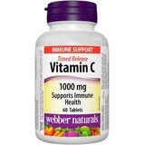 Webber Naturals Vitamine C 1000 mg TR (libération prolongée) 60 comprimés