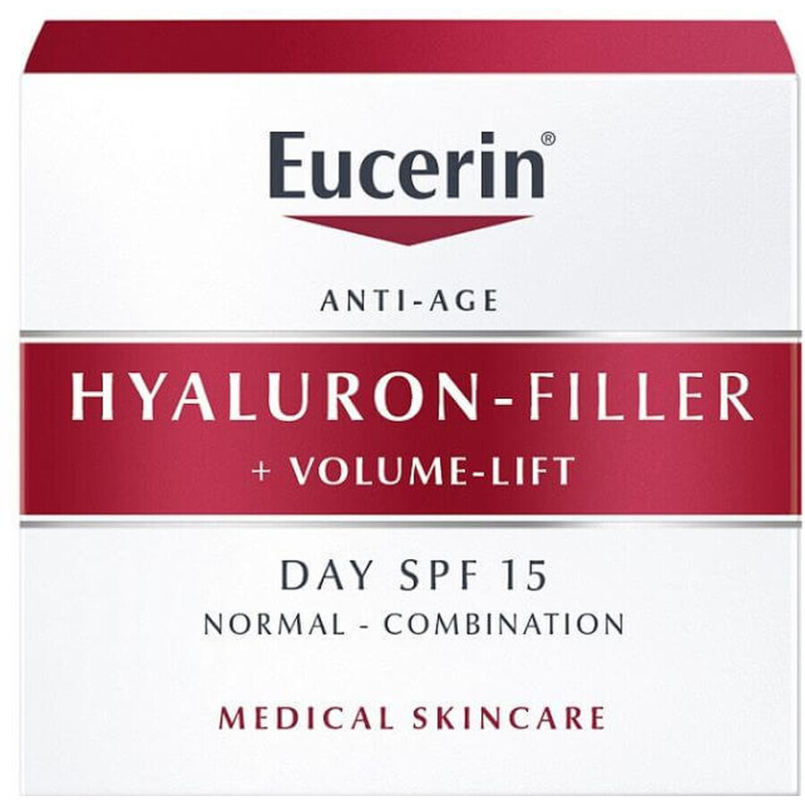 Eucerin HYALURON-FILLER+Volume-Lift Anti-Age Cremă de zi pentru ten normal 50 ml