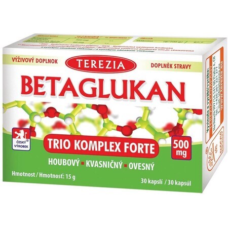 Terezia Betaglucan Trio Complex Forte 30 capsule