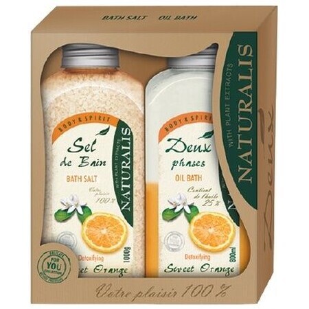 Naturalis Bain Orange douce 800ml+1000g