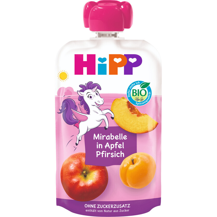 HiPP HiPPis Organic HiPPis Capsule apple, peach and mirabelle 100 g