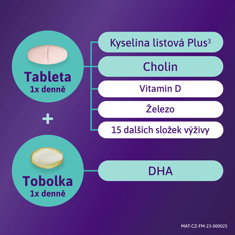 Femibion 3 Breastfeeding, 28 Tabletten und 28 Kapseln