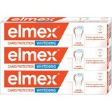 Elmex Caries Protection Whitening Toothpaste 3 x 75 ml