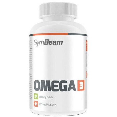 GymBeam Oméga 3 sans arôme 60 gélules