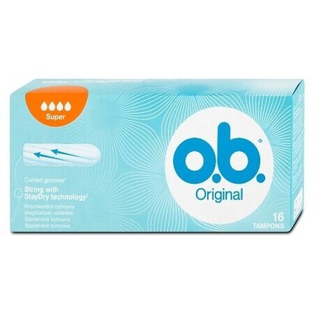 O.b. Original Super Maandverband 16 stuks