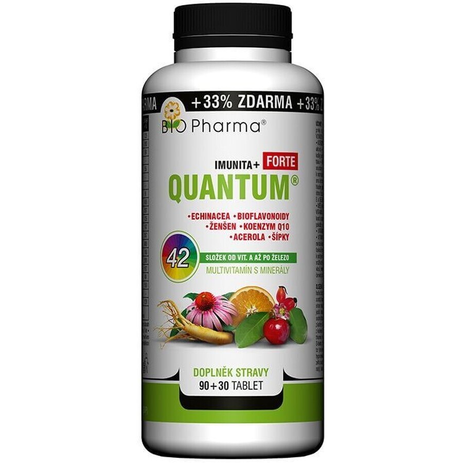 Bio Pharma Quantum Immunity+Forte 42 ingredients 120 tablets