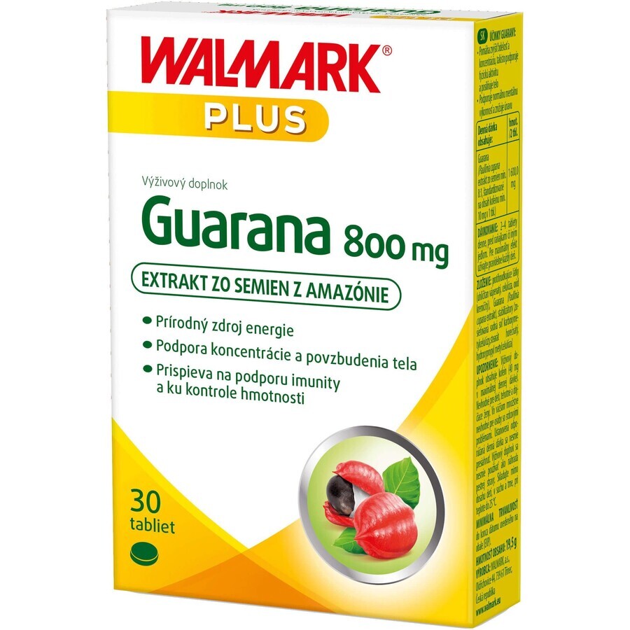 Walmark Guaranà 800mg 30 compresse