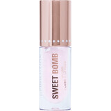 Revolution Sweet Bomb Sweet Bomb Lip Gloss Candyfloss Gloss à lèvres rose pailleté 4.5 ml