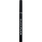 Revolution Relove Slick Flick - Negro, delineador de ojos 0,7 g