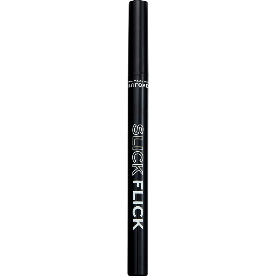 Revolution Relove Slick Flick - Negro, delineador de ojos 0,7 g