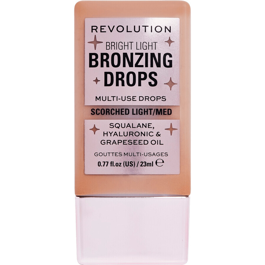 Revolution Bright Light Bronzing Drops Scorched, Bronzer 23 ml